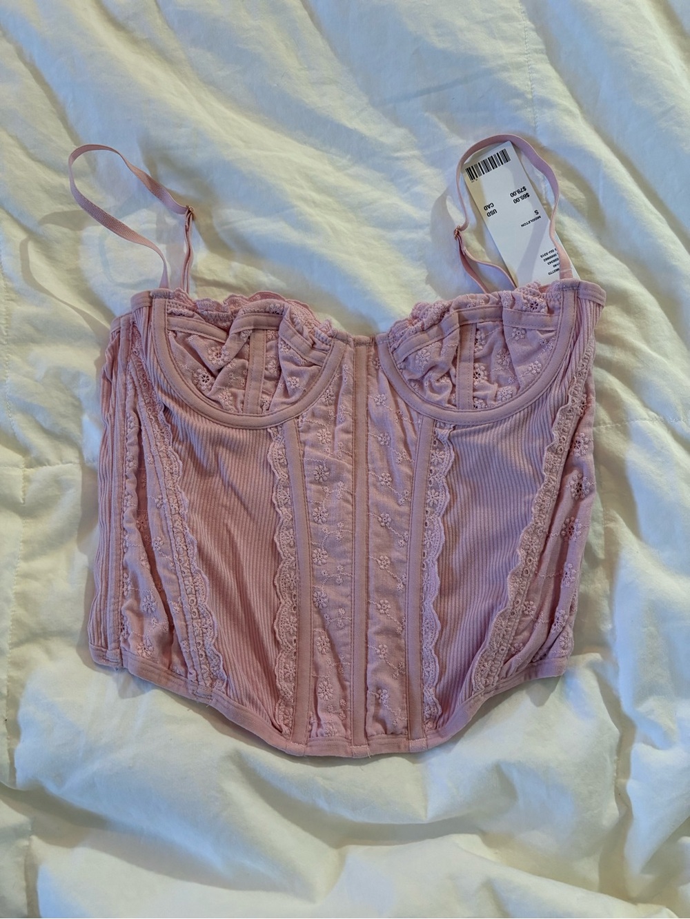 urban outfitters lace corset